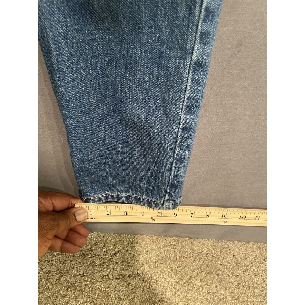 Liz Claiborne Lizwear Jeans Womens 8 Regular Blue Slim Fit High Rise Vintage - Picture 8 of 8